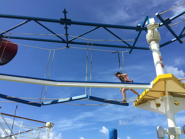 Carnival Magic_High Ropes Course